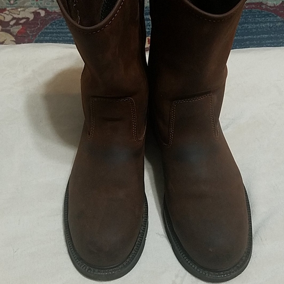 Wolverine Leather Waterproof Steeltoed Boots